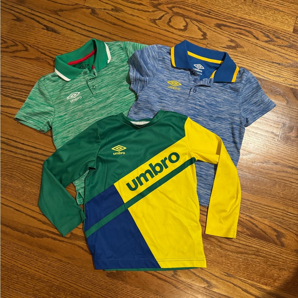 Umbro Kids Bundle - Green, Blue, Yellow